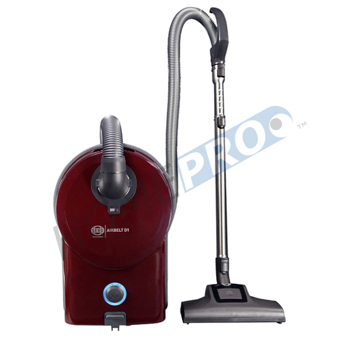 SEBO Airbelt D1 Turbo, with turbo nozzle and parquet (black cherry) sebo, airbelt, d1, turbo, et1, nozzle, parquet, black cherry, canister, vacuum, residential, best, pet vacuum, 