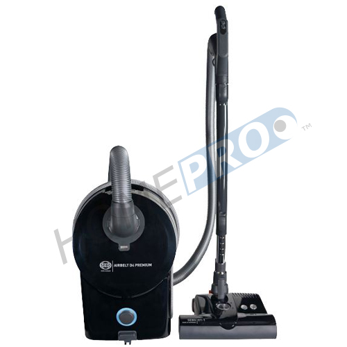 SEBO Airbelt D4 Premium, with ET-1 parquet (black) sebo, airbelt, d4, premium, et1, parquet, tool, nozzle, brush, canister, residential, vacuum, best, pet, vac, 
