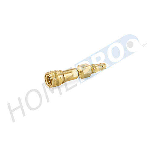Nipple Adapter Assembly, 1/8Mx1/4F 