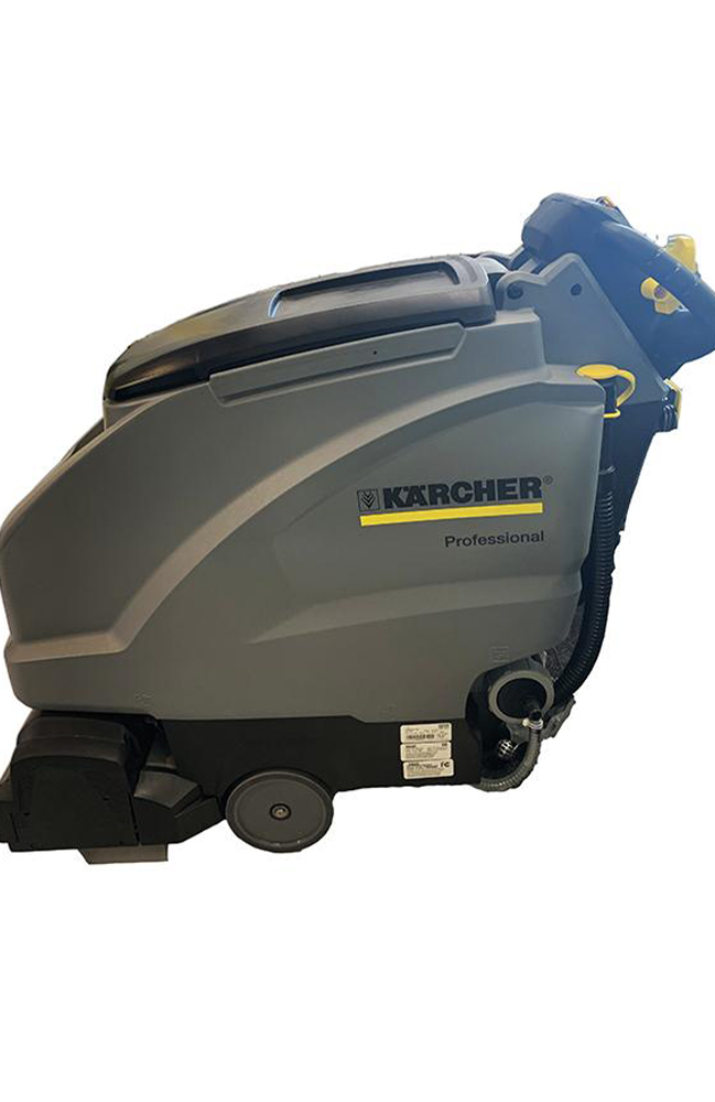 **DEMO** Karcher B 40 W Bp, Walk-Behind Scrubber With Cylindrical Head demo, karcher, b 40, W, bp, walk-behind, auto, scrubber, autoscrubber, cylindrical, head, floor, cleaning, cleaner, 