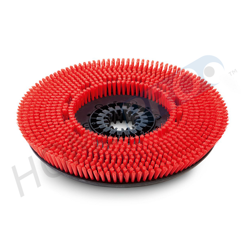 Disc Brush Complete Red D43 Karcher, Windsor, Disc Brush, replacement parts, cleaning accessories, OEM parts, scrubbing brush, Karcher parts