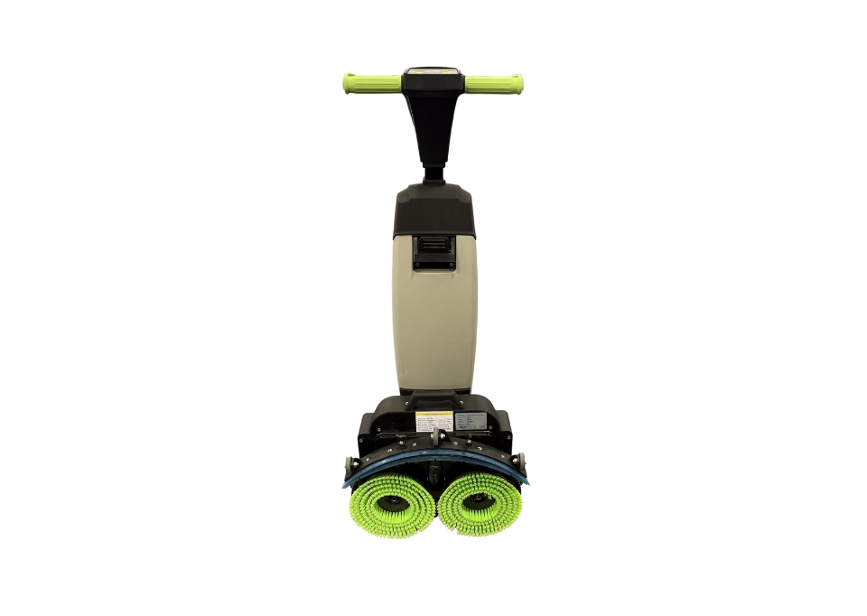 ERIClean E100 Plus Portable Scrubber E100 Plus, E100 PLUS, ERIClean, portable scrubber, floor scrubber, automatic floor scrubber, LiFePO4 floor scrubber, commercial floor cleaning machine, 17 in