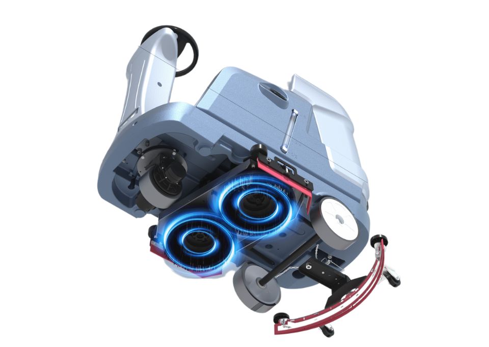 ERIClean E660R Rider Scrubber - E660R