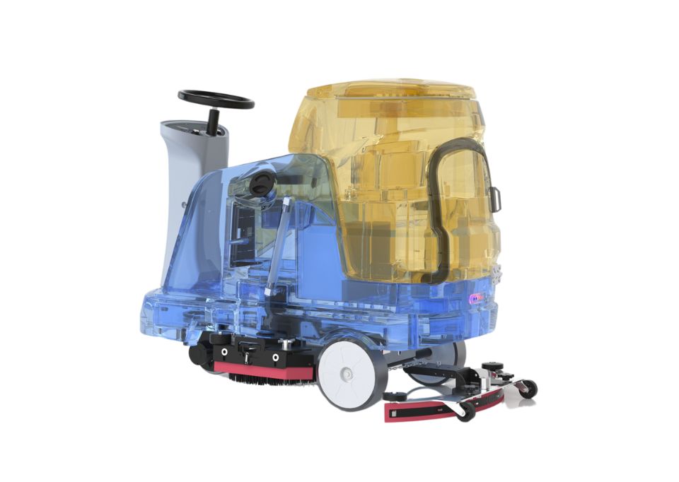 ERIClean E660R Rider Scrubber - E660R