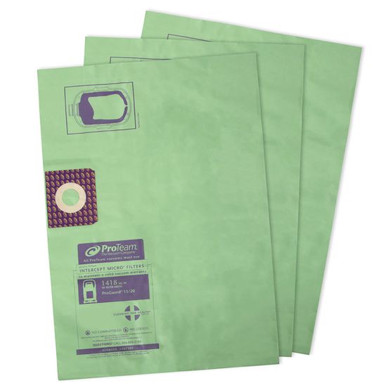 FILTER BAG - PROTEAM 15 & 20 GALLON VACS 