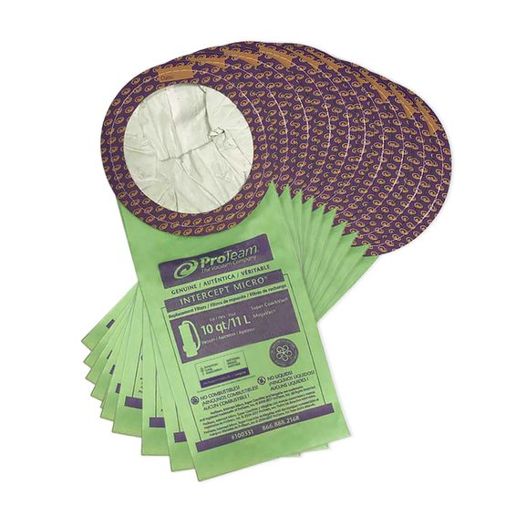 Paper Filter Bag, 2 ply, 10 pack 