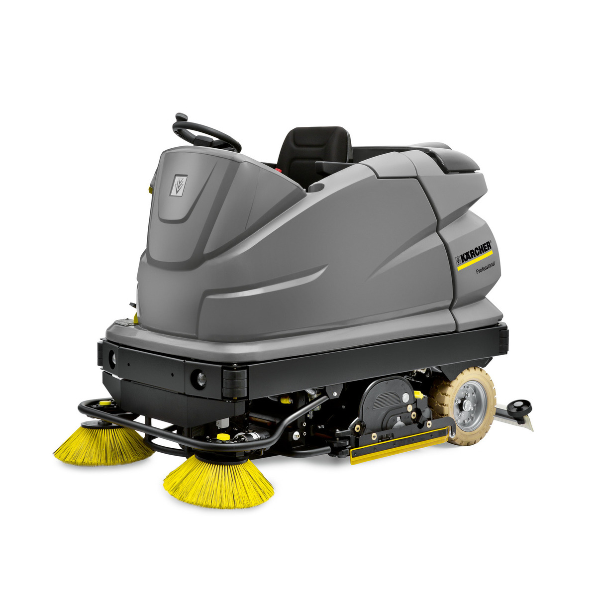 Karcher B 250 R Bp Ride-On Auto Scrubber karcher, b, 250, R, BP, Ride, ride-on, auto-scrubber, scrubber, scrub, floor, cleaning, large-area, facility, professional, commercial, industrial, janitorial, maintenance, 