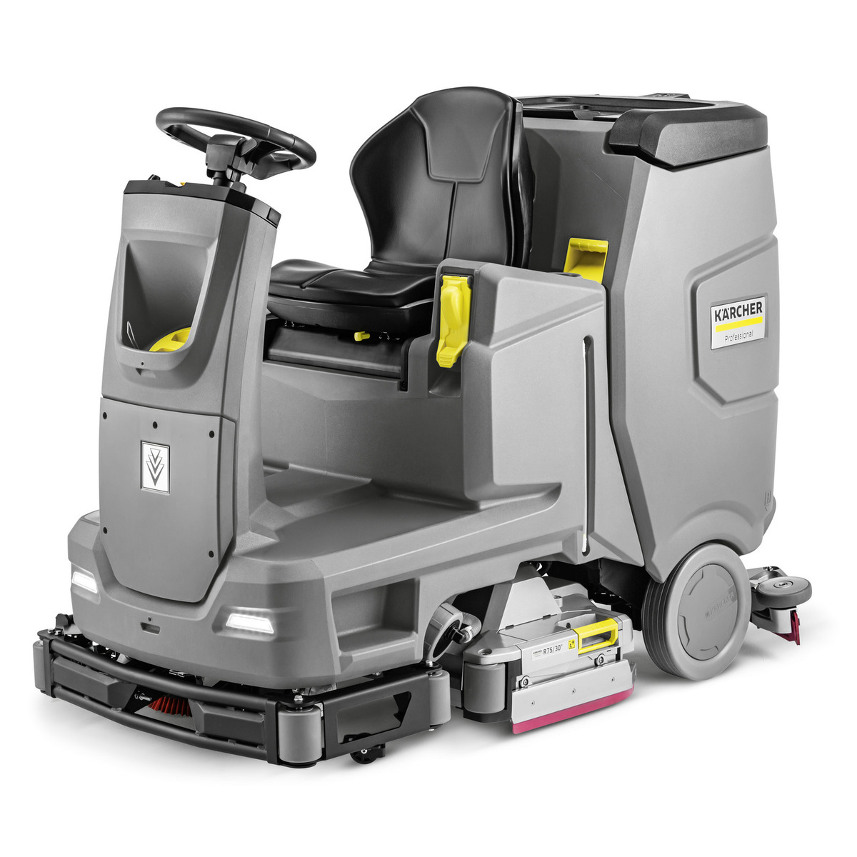 Karcher B 75/110 R BP karcher, ride, on, B, 75/110, R, BP, commercial, auto-scrubber, floor, cleaning, scrubber, professional, clean, maintenance, easy, large-area, 