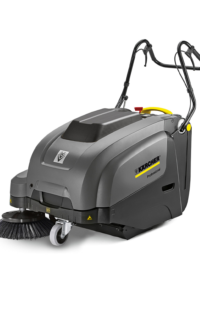 Karcher KM 75/40 W Bp karcher, sweeper, large, wide-area, 75/40, w, bp, battery, rechargeable, commercial, industrial, professional, cleaning, hard floor, 