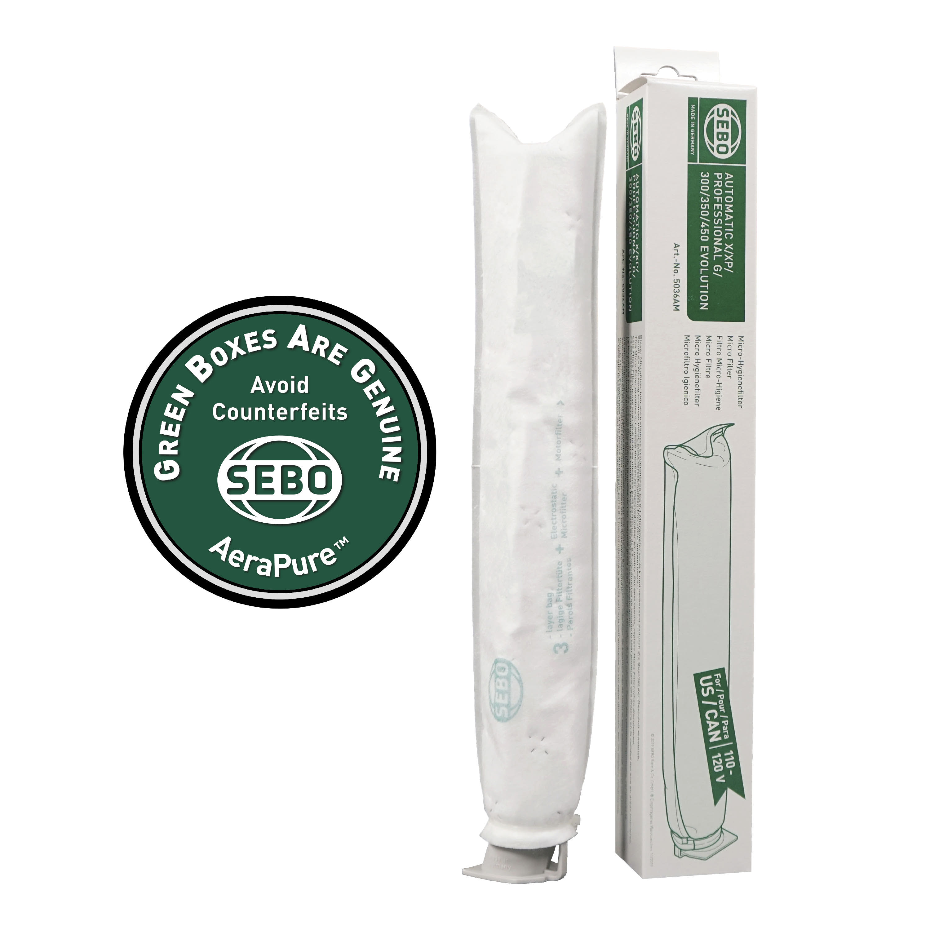 Micro/Hospital-grade Filter, for X and G series, 300 and 350 MECHANICAL 