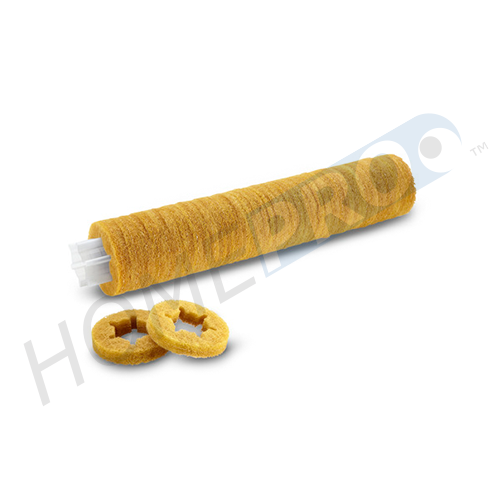 Pad Yellow With Sleeve Br35/12 Karcher, Windsor, Windsor Vacuums, Pad Yellow With Sleeve, BR35/12, replacement parts, cleaning accessories, scrubber pads, OEM parts
