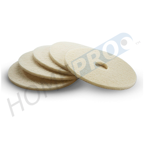 Polishing Pad Beige Karcher, Windsor, polishing pad, replacement parts, vacuum accessories, cleaning equipment, OEM parts, professional cleaning