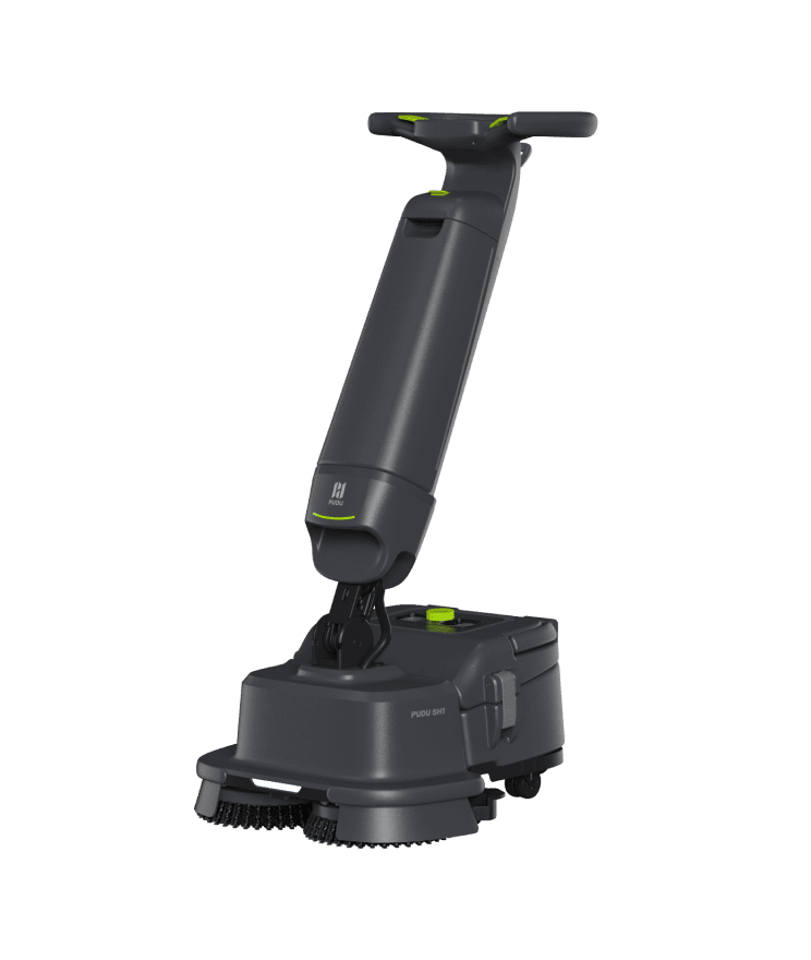 Pudu SH1 pudu sh1, robotic scrubber dryer, autonomous floor cleaning, commercial cleaning robot, homepro robotics