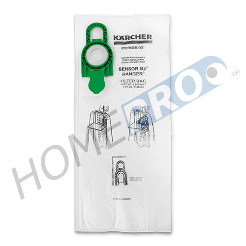 Replacement Bags for Karcher Ranger upright vacuum