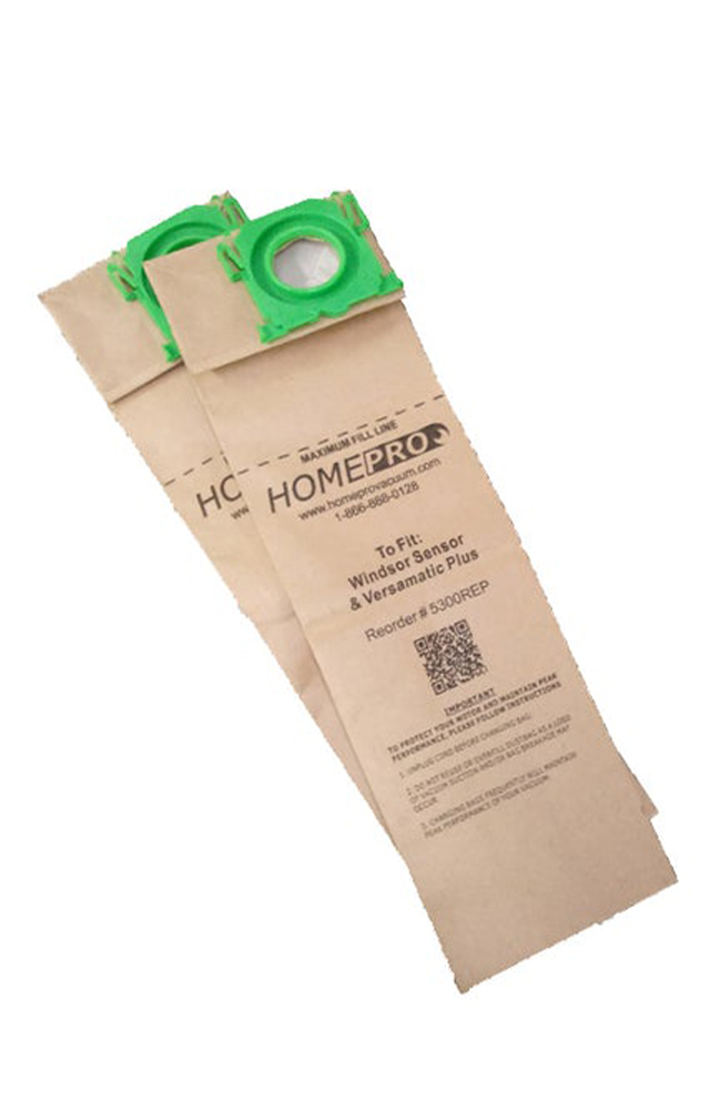Windsor Sensor/Versamatic Combo Bags Paper 10 PK Item # 5300 CS 