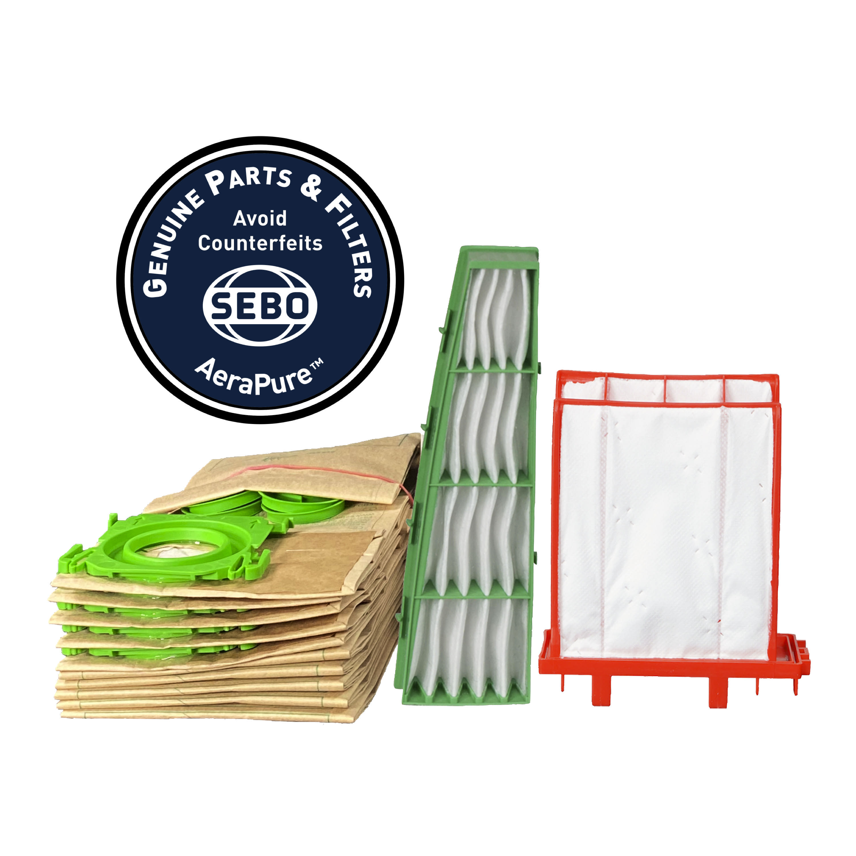 Service Box AIRBELT C (1 piece), 10 bags, micro and exhaust filters 