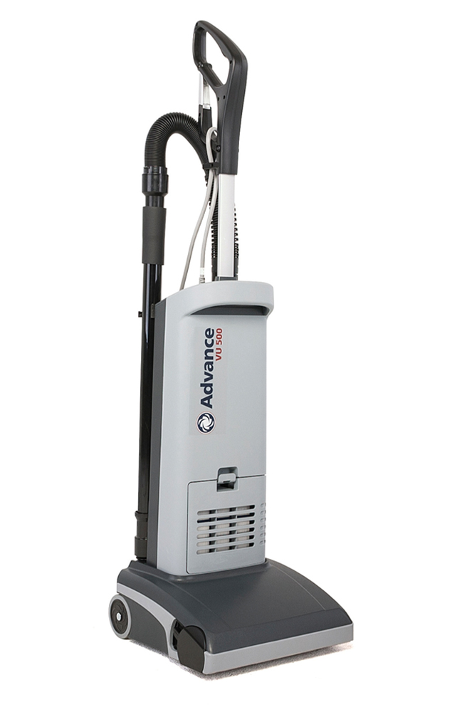 VU500 12 inch Vacuum nilfisk, advance, VU500, 12 inch, vacuum, upright, commercial, automatic, height, adjustment, 