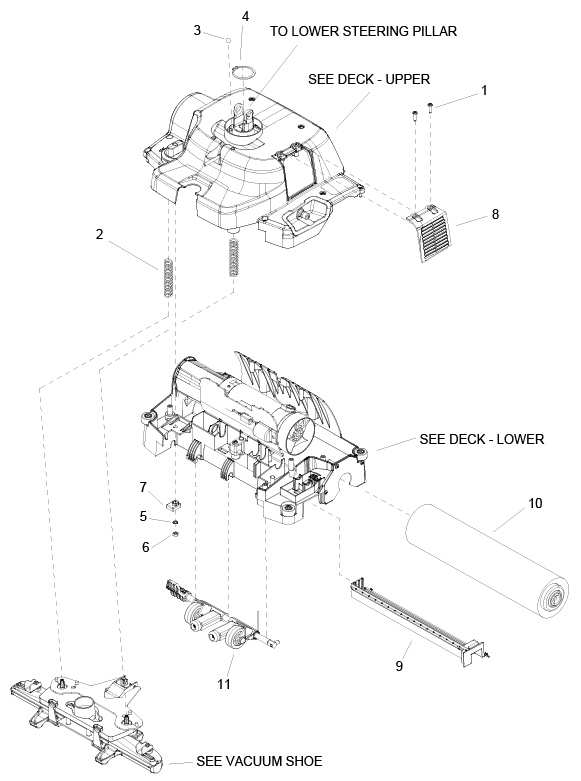 Windsor Clipper Duo Brush Motor