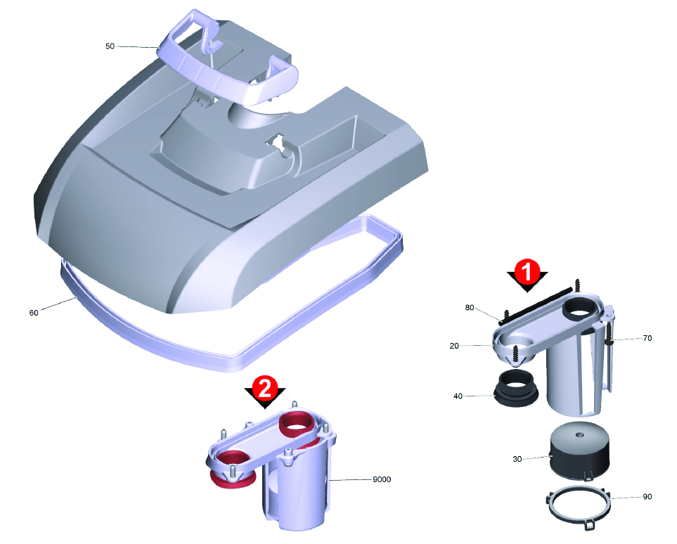 BD 38/12 C BP Cover Waste Water Tank Replacement