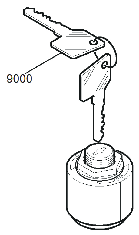 Karcher BD 38/12 C BP Key Switch