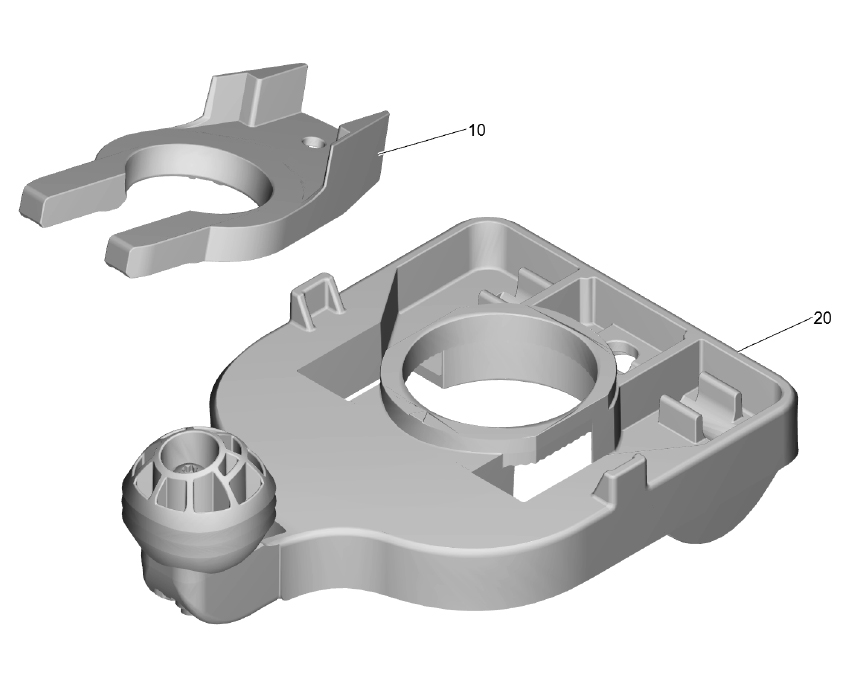 Karcher BD 50/50 Holder Suction Bar 3