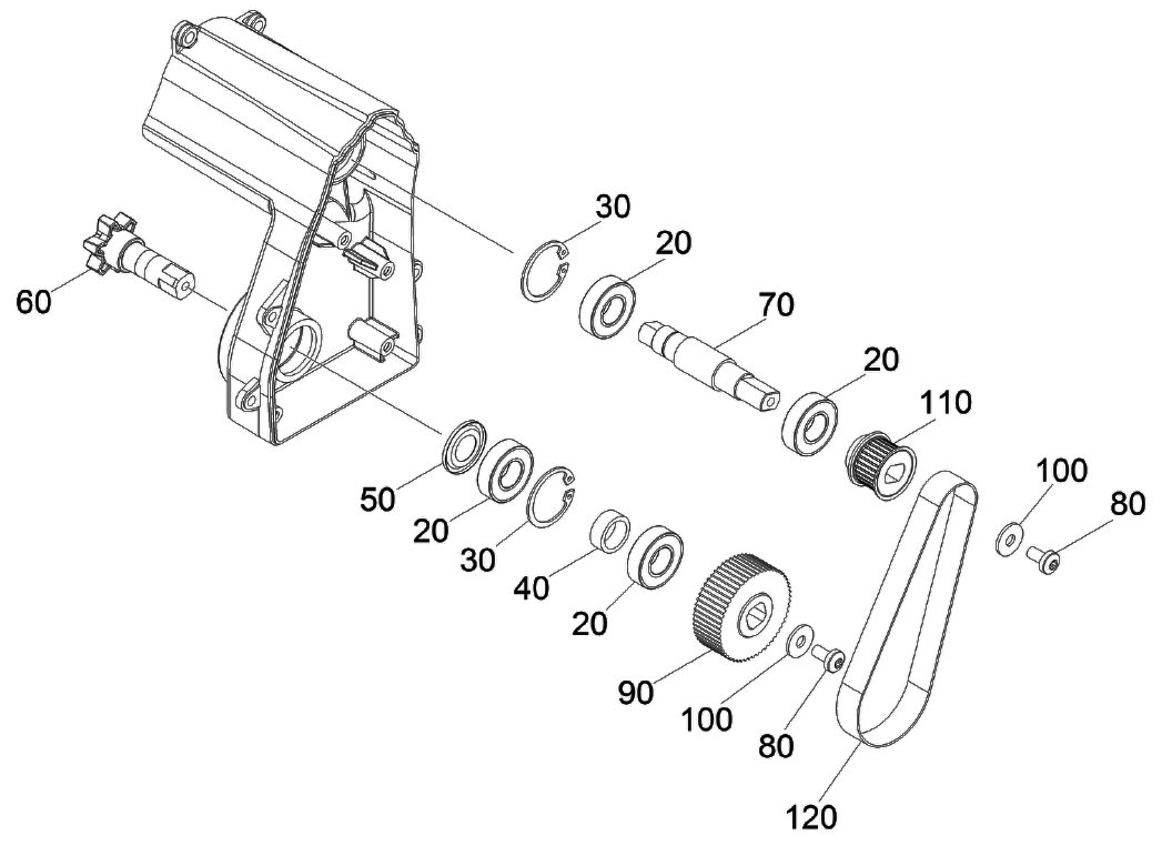 Karcher BR 35/12 Gear Ccase Replacement