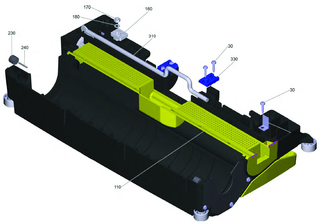Karcher BR 45/22 Brush Housing
