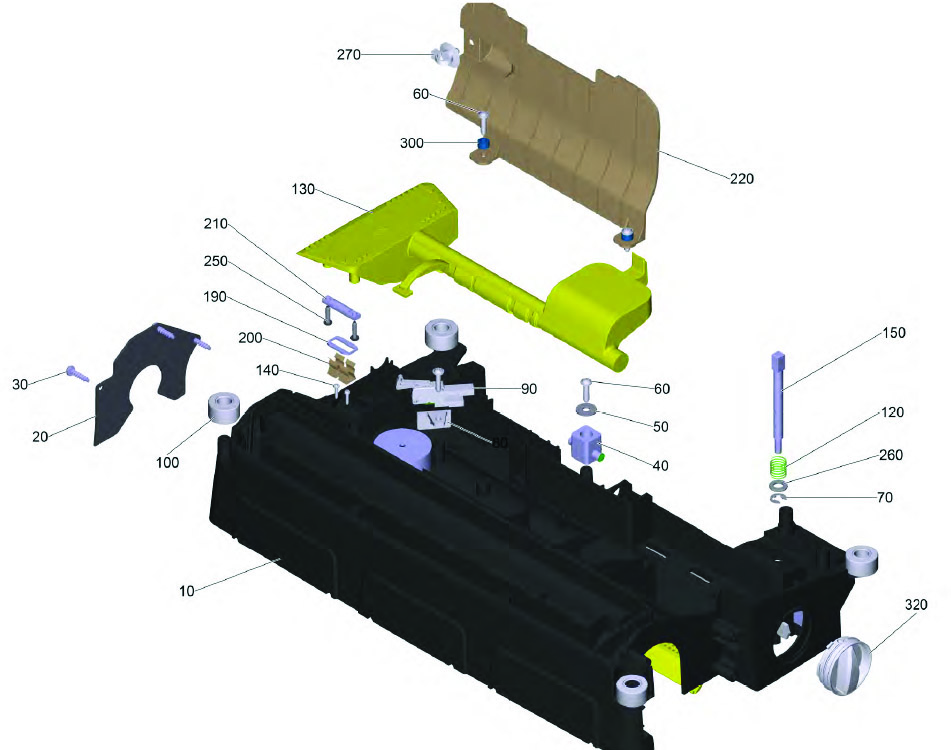 Karcher BR 45/22 Brush Housing