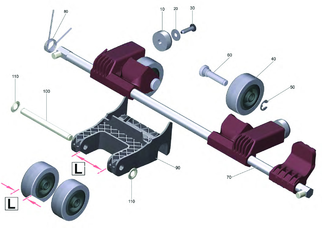 Karcher BR 45/22 Carriage