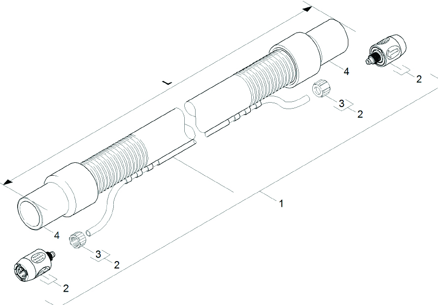 Karcher B 60 W BP Suction Hose