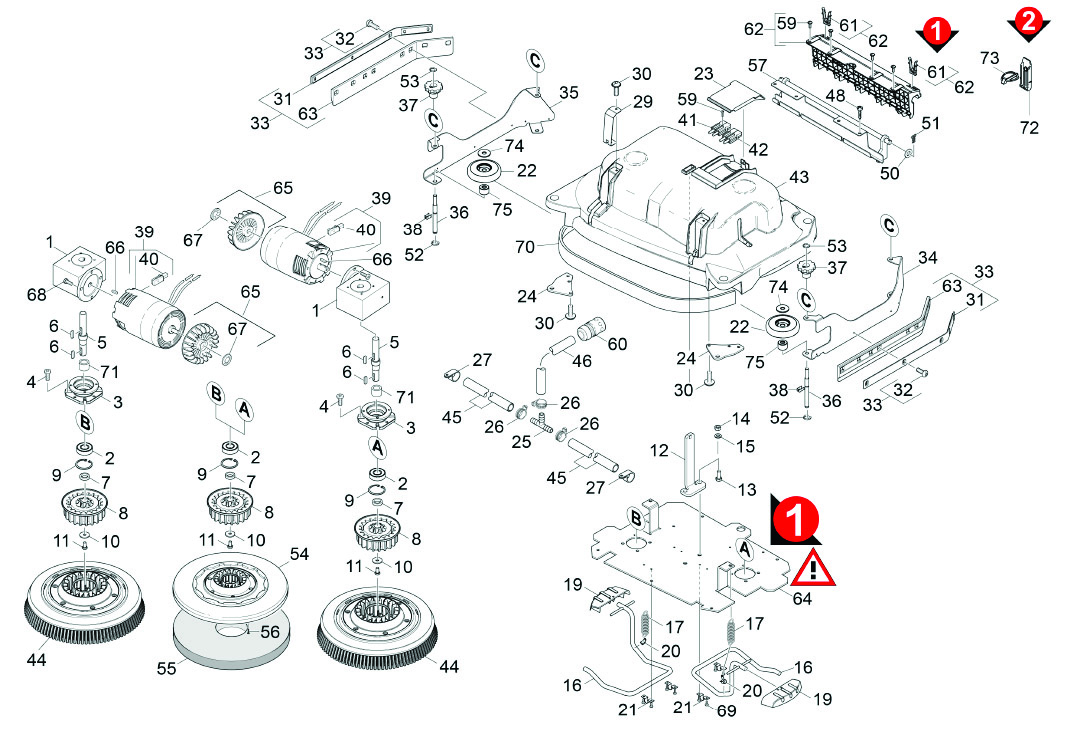 BD 75 Brush Head