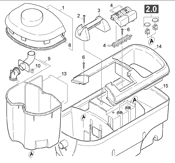 Windsor Priza Water Tank