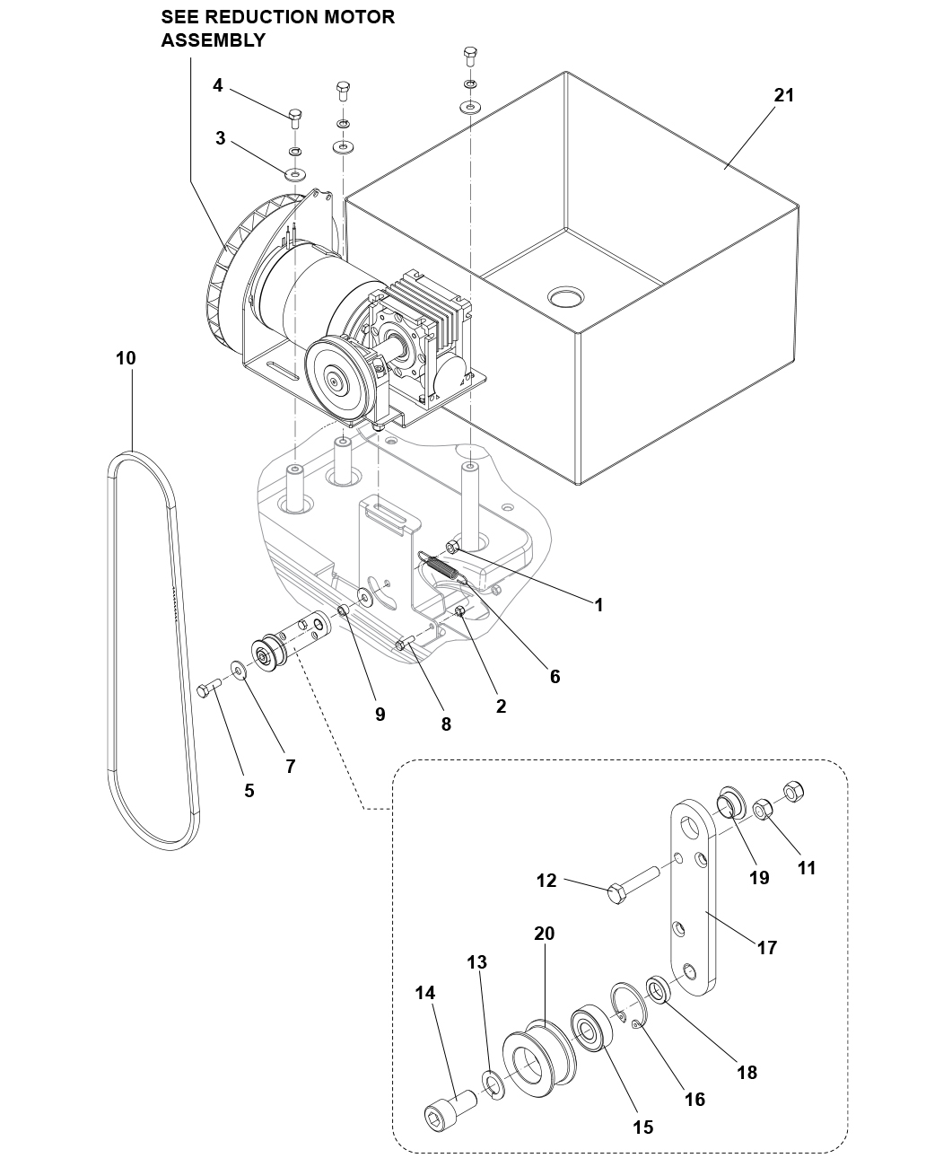 Clarke RSW 37 Transmission System