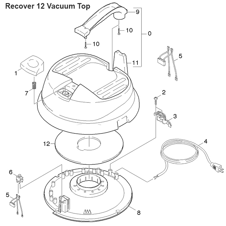 Recover 12 Vac Top