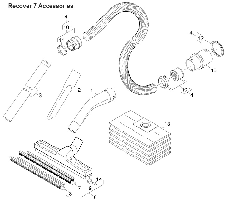 Karcher Recover 7 Accessories