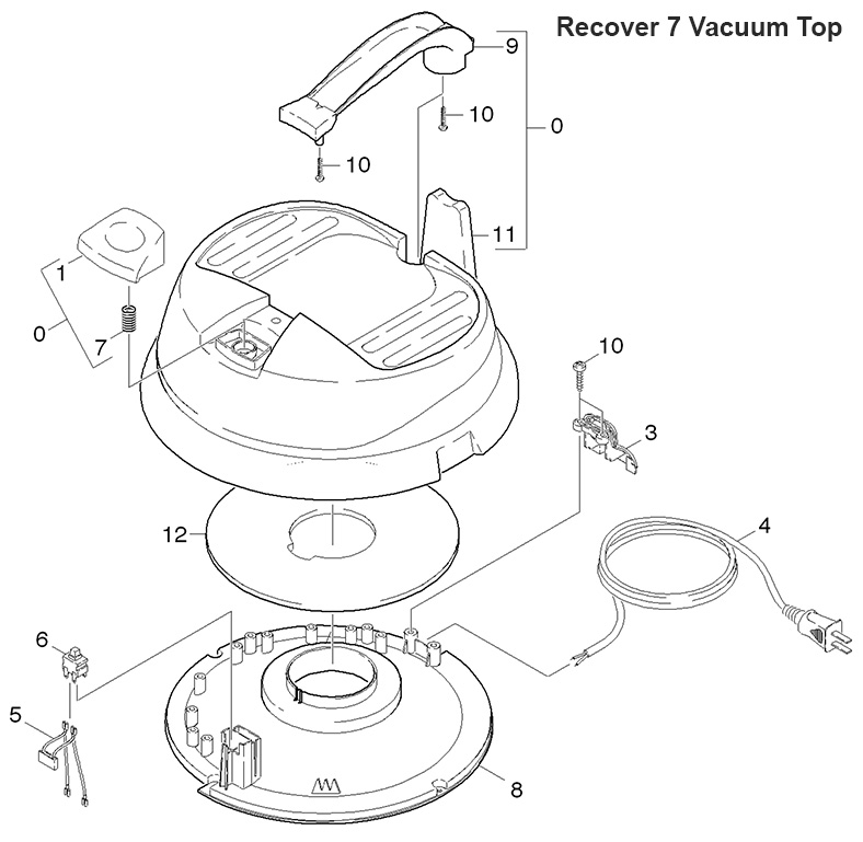 Recover 7 Vac Top