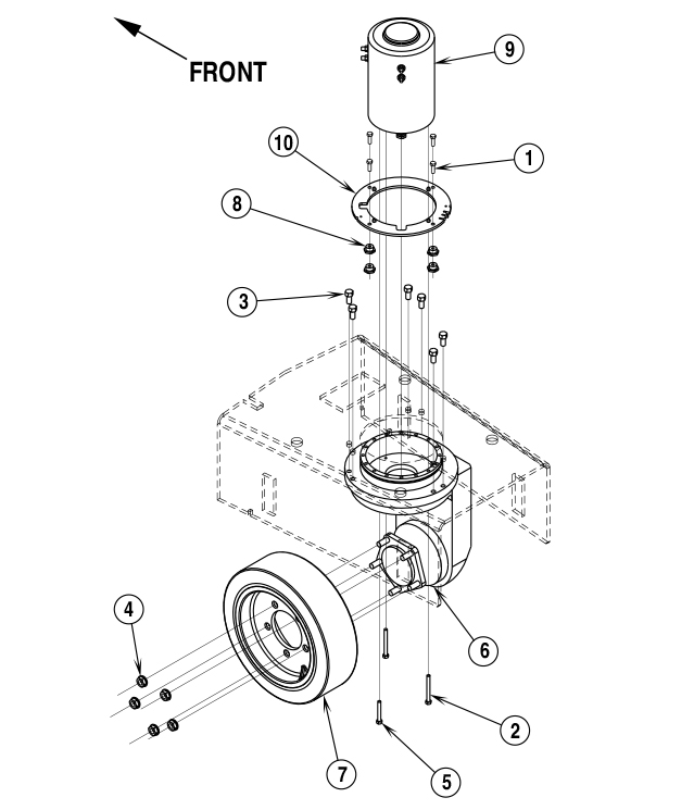 Clarke RSW 37 Drive System