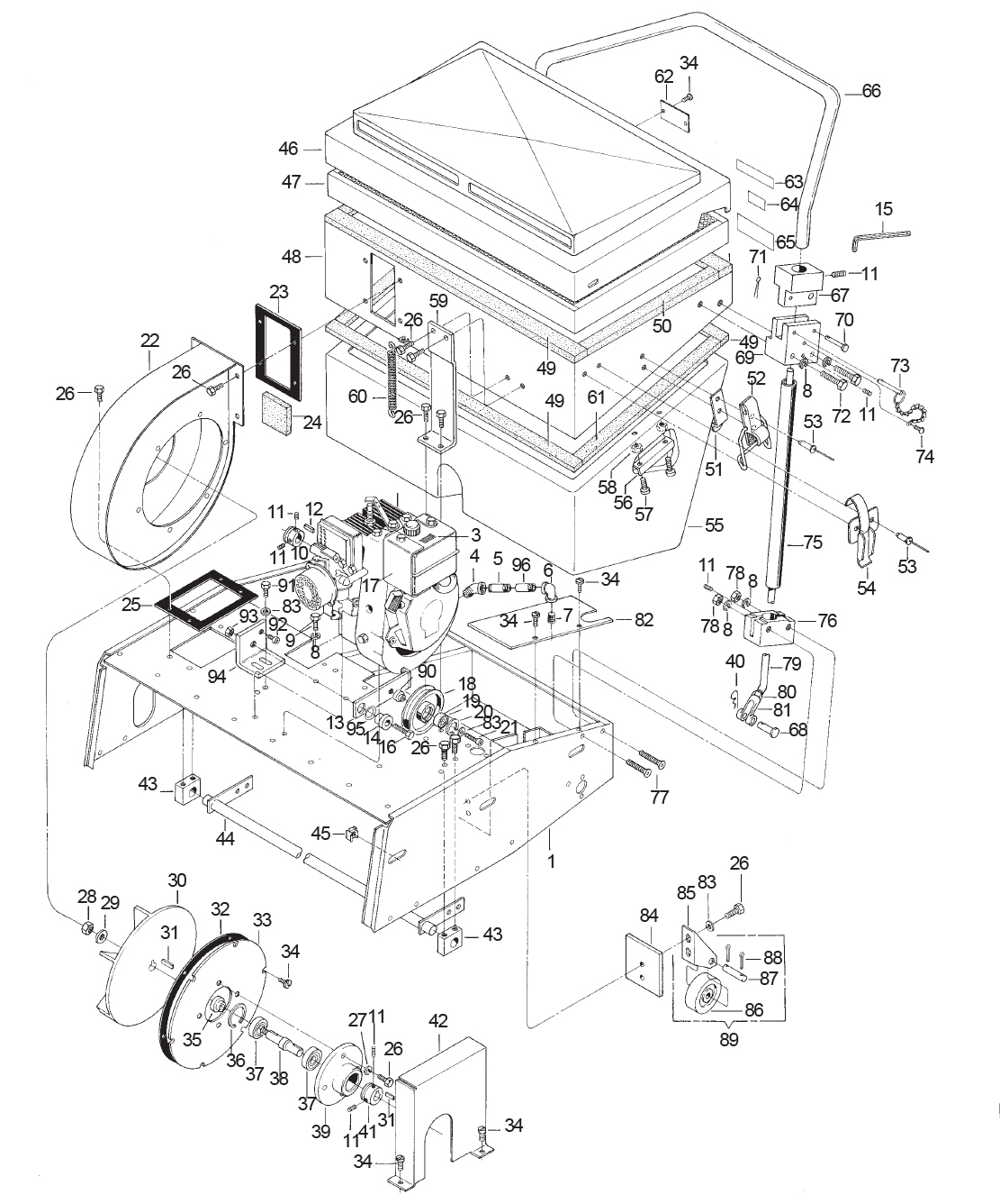 Clarke SPS-28 Engine