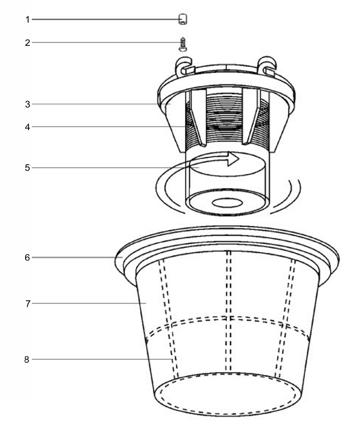 Windsor Karcher Titan Wet/Dry Vacuum Filter Group
