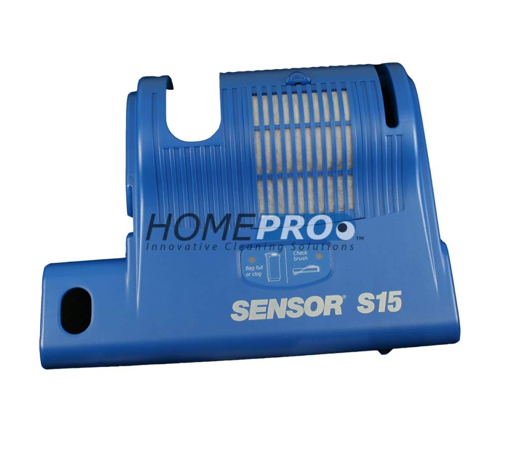 Windsor Sensor S, Power Head Cover Sensor S15, Complete, Blue Karcher, Windsor Vacuums, Power Head Cover Sensor, replacement parts, vacuum accessories, OEM parts, cleaning equipment, blue cover