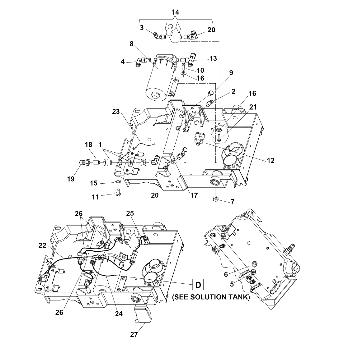 Windsor Admiral 8 Pump Assembly